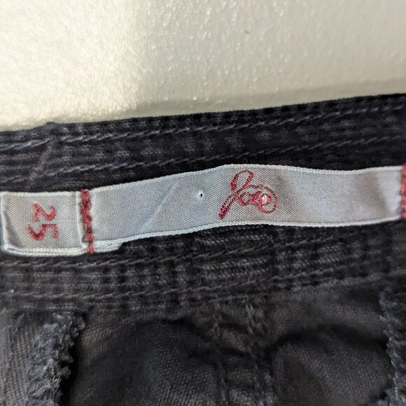 Joie Size 25 Black Corduroy Cargo Pants - Picture 5 of 16
